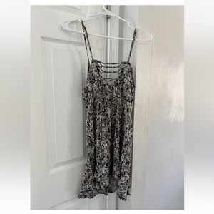 American Eagle Outfitters Floral Strappy Dress Medium M